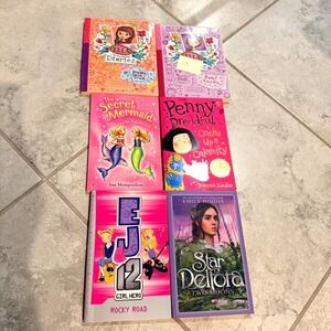 Lot of Girls Usborne Chapter Books Ella Diaries Secret Mermaid Penny Dreadful